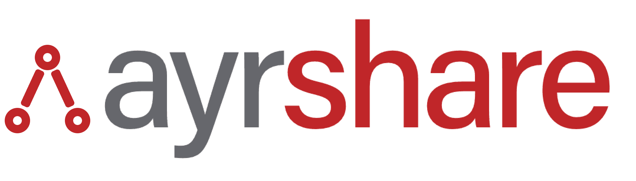 Ayrshare social media API logo