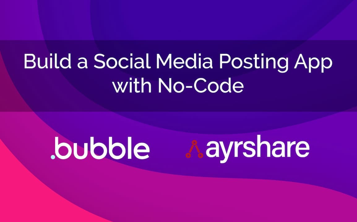 Build a Social Media Posting App with No Code