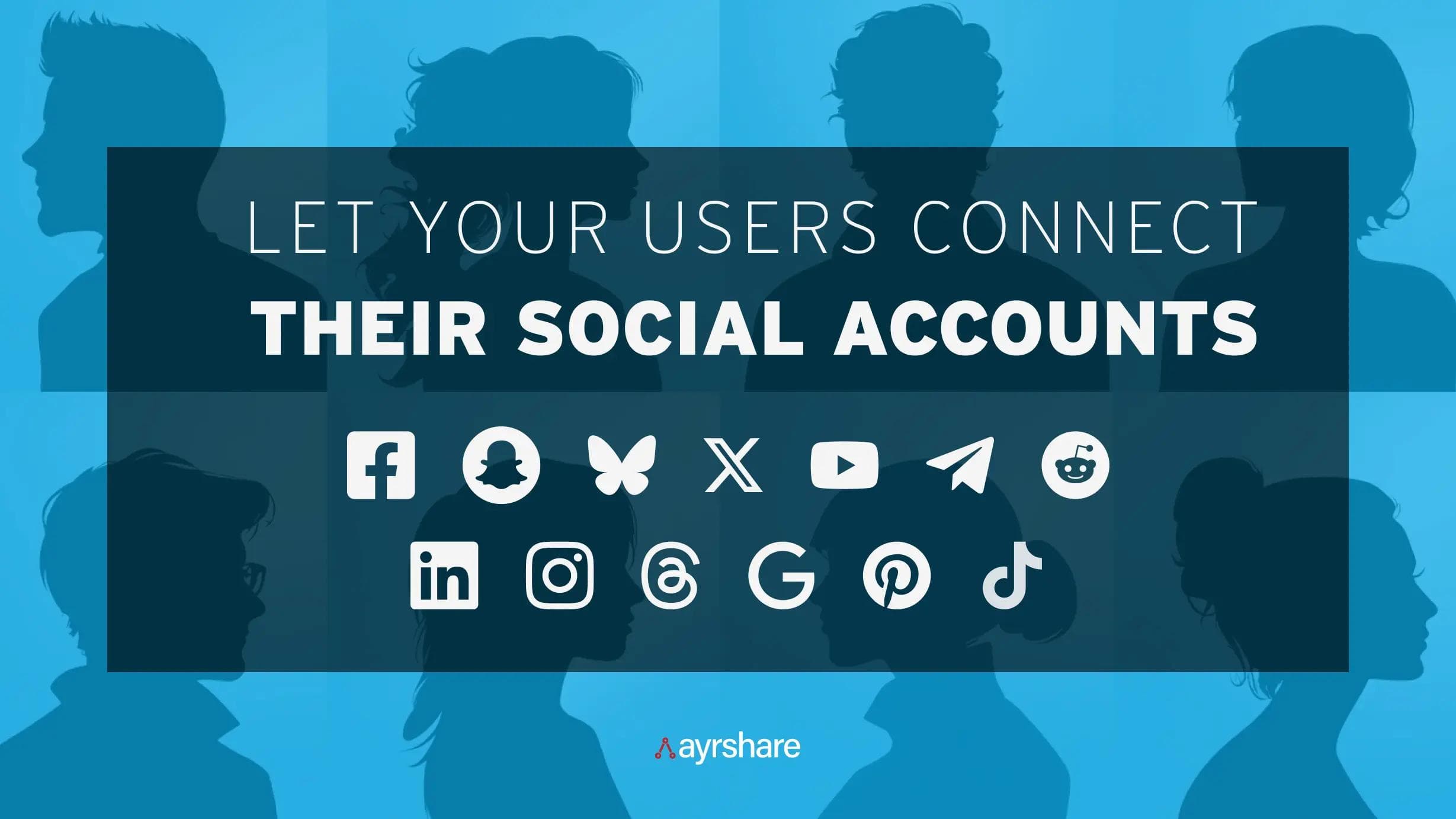 Implementing Multi-User Social Account Linking with Ayrshare