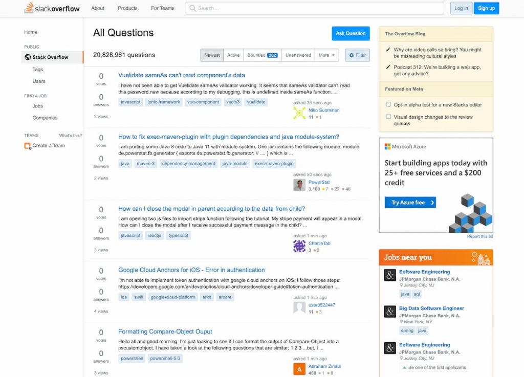 Stackoverflow Example