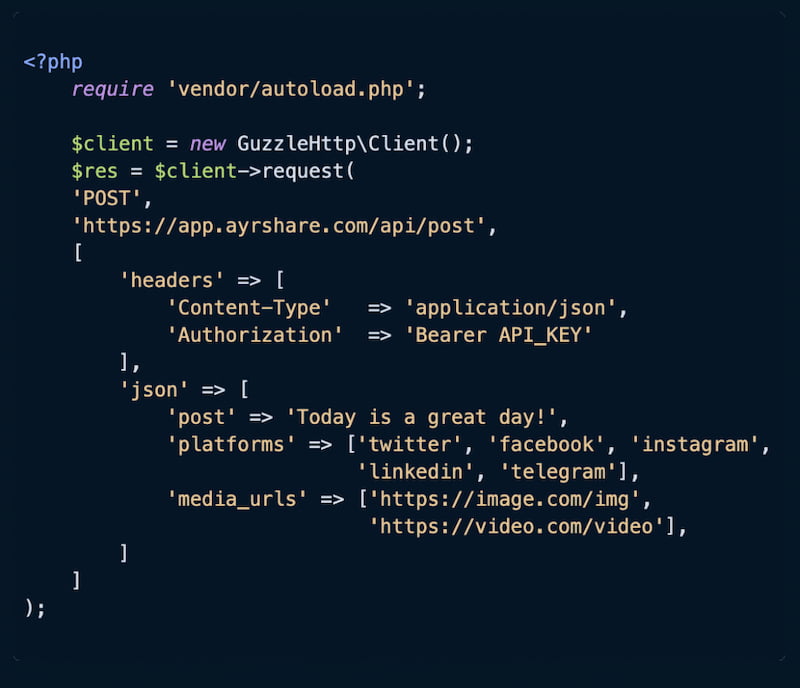 php code