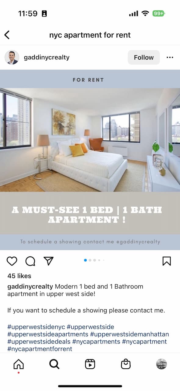 Real Estate Post on Instagram