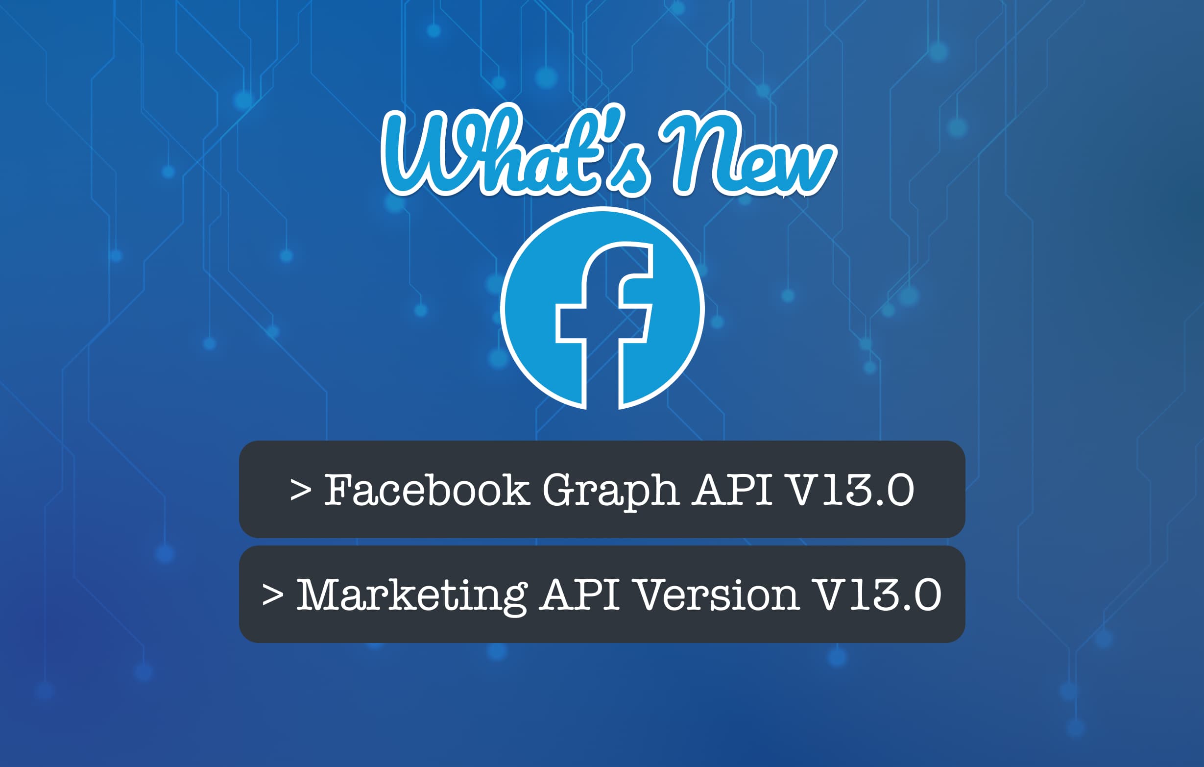 Facebook Graph API v13.0