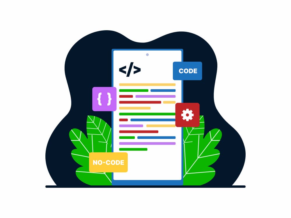code (1) code no-code
