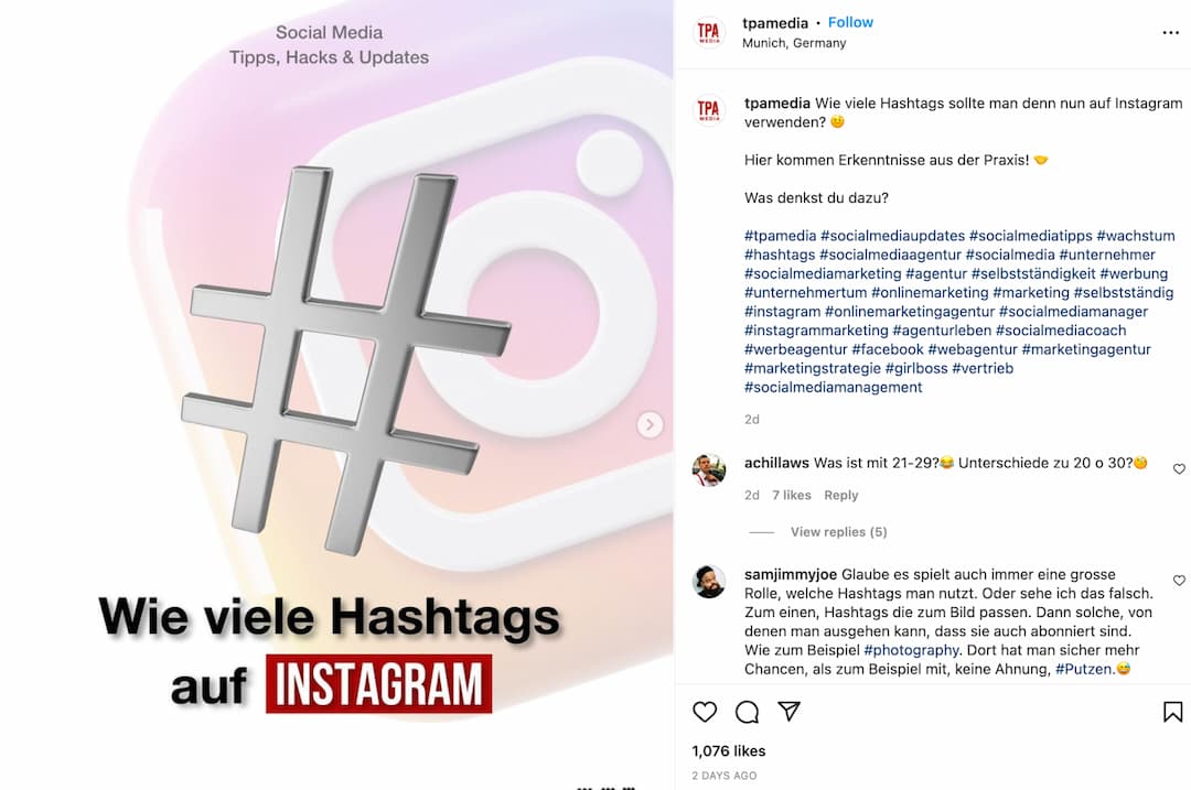 Best Hashtags