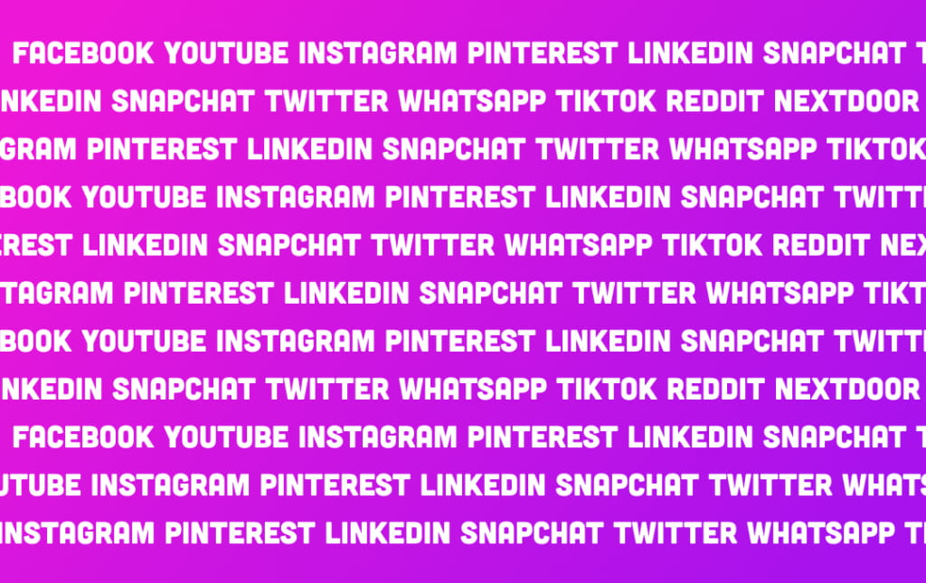 Social Posting Instagram Twitter